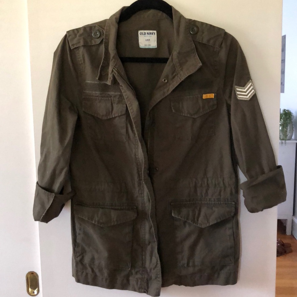 Old Navy Army Green Jacket